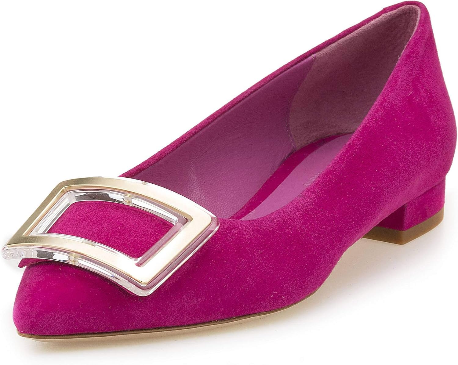 fuchsia pink court shoes