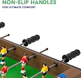Power Play Table Top Football Game 64cm Wooden Portable 9-a-side view 4