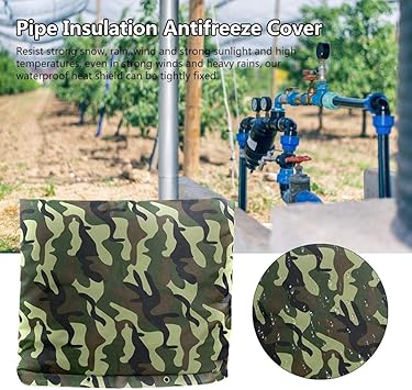 Faucet Covers Backflow Preventer Pipe Insulation Antifreeze Cover