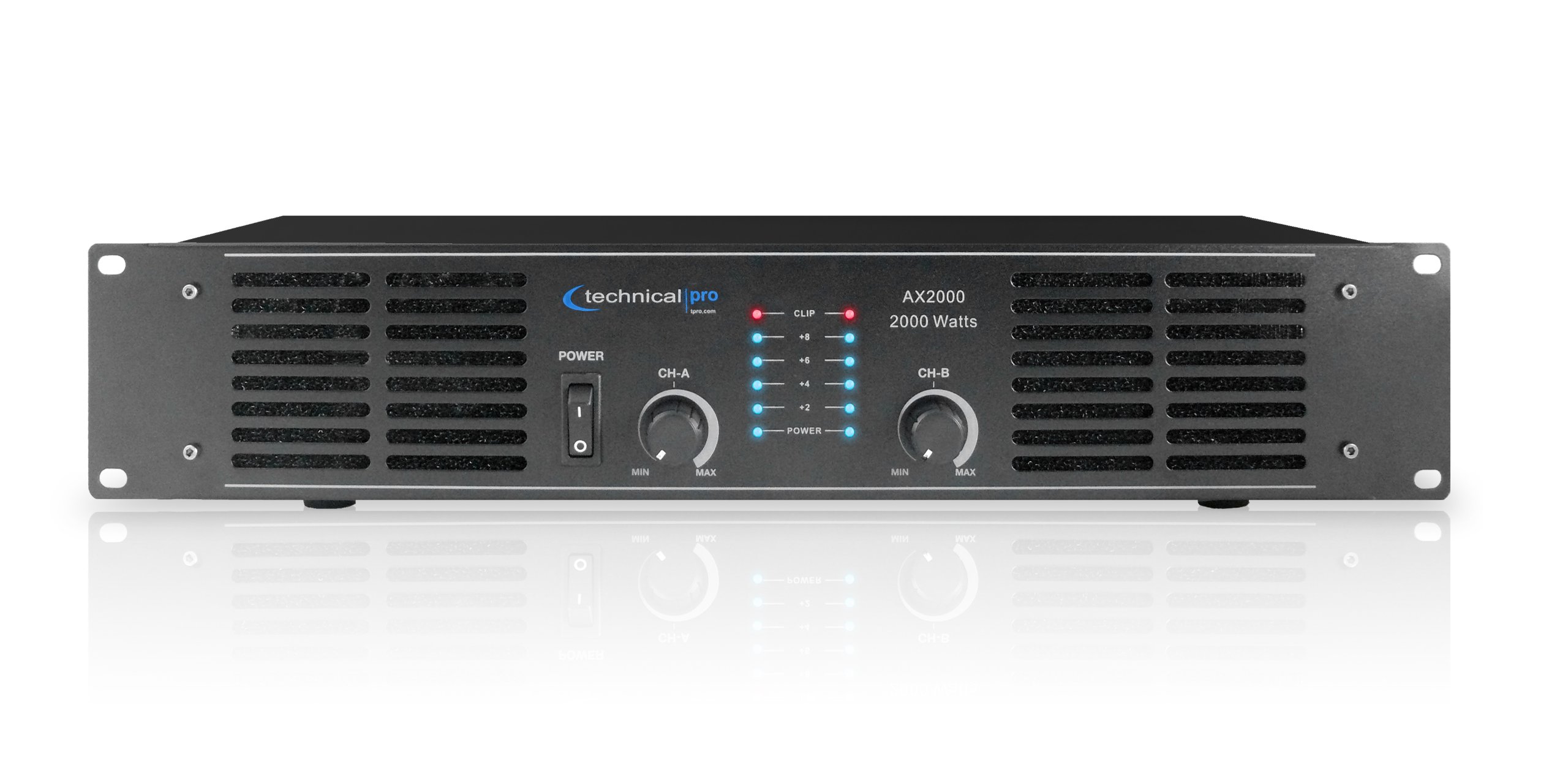 Technical Pro AX Amplifier Series AX2000 2000Watt of peak power 2U