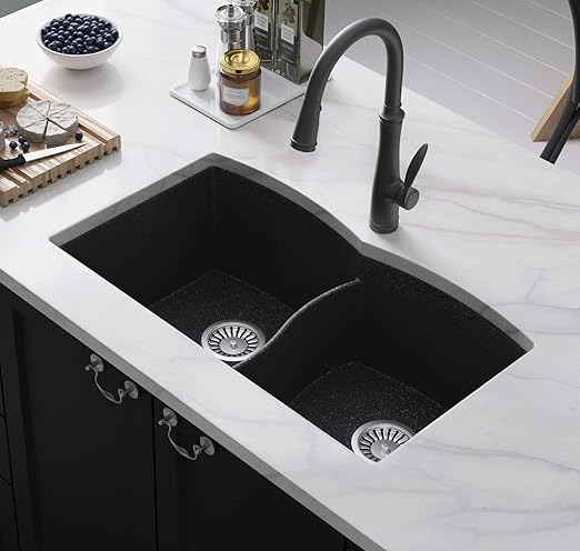 Black Kitchen Sink Lavello Subito 200u 31 Double Kitchen Sink