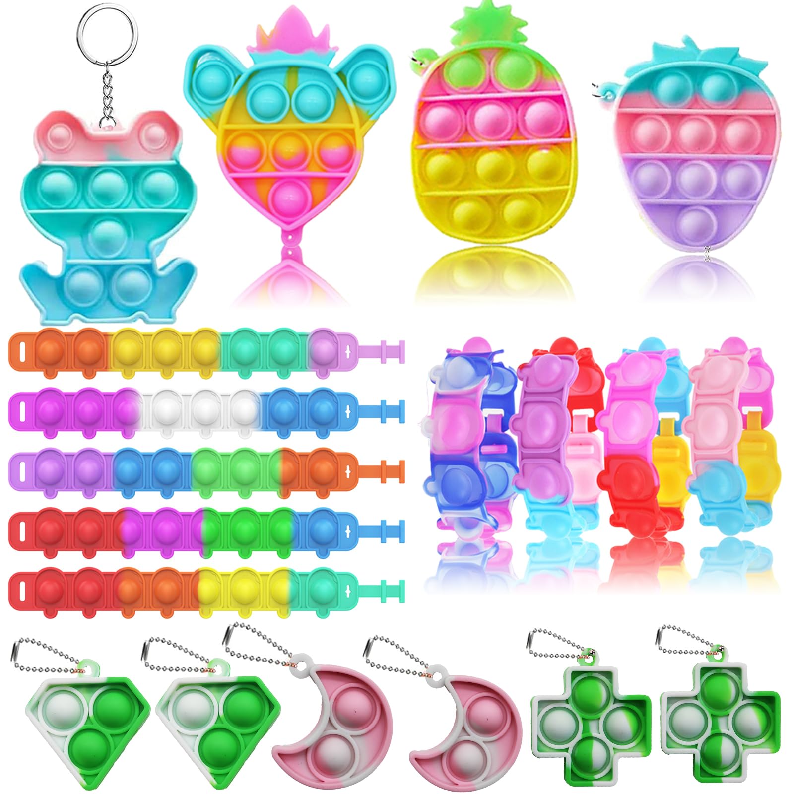 134 Pack Party Favors for Kids 3-5 4-8-12, Treasure Box Toys for Classroom Prizes, Pinata Filler, Goodie Bag Stuffers, Treasure Chest Carnival Prizes Bulk Toys