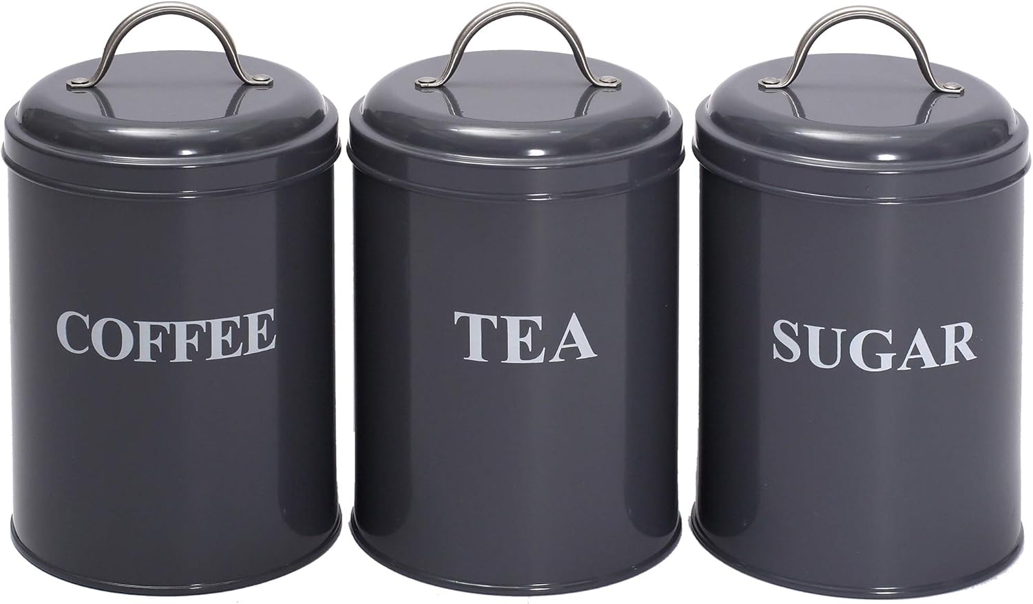 space saving tea coffee sugar canisters