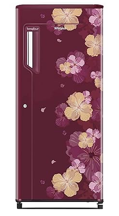 Whirlpool 215 L 3 Star Inverter Direct-Cool Single Door Refrigerator (230 IMFR ROY 3S INV WINE AZALEA, Wine Azalea)