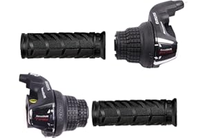 MAKELEN Twist Shifter Lever Revoshift Shift Lever SL-RS35, 21 Speed-Right 7 Speed Left 3 Speed (No SIS) Twist Grip Gear Bike Shift Lever for Mountain Bicycle