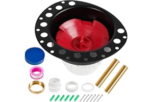 GNRZZT Freestanding Tub Drain Rough-in Kit, Bathtub Drain Kit with PVC Adapter & Brass Tail Pipes,Free Standing Tub Drain Kit, Suitable for All Freestanding Bathtub, Floor-Mounted, and Copper Bathtubs