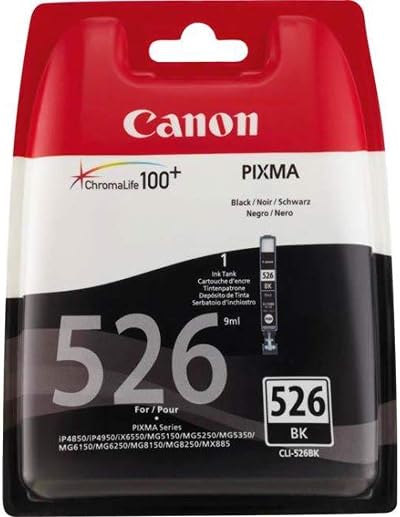 Canon Original CLi-526 Black Ink Cartridge for PIXMA Printers