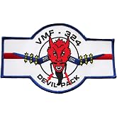 Squadron Nostalgia LLC VMF-324 Devil Pack Patch &ndash; Sew On