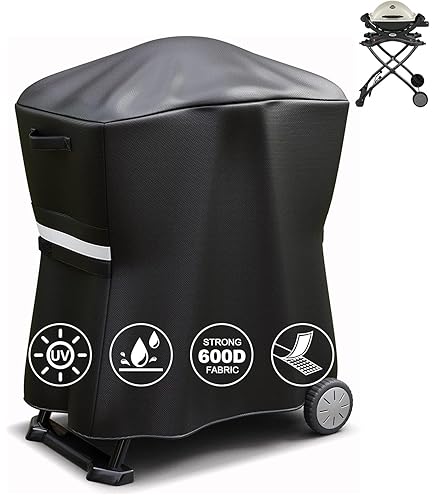 Amazon.com : 7113 Grill Cover for Weber Q Series Grill on