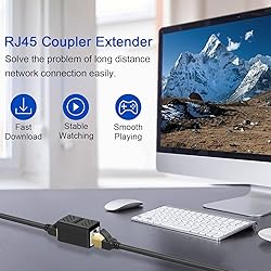 ZUZONG RJ45 Coupler RJ45 Inline Coupler Cat7 Cat6