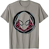 Marvel Spider-Gwen Face Symbol Badge Graphic T-Shirt T-Shirt