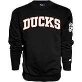 Blue 84 NHL unisex-adult Nhl Officially Licensed Crewneck Sweatshirt Sleeve Logo Secondary Color