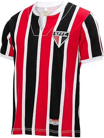 Camisa São Paulo Retrô 1970/71 Masculina 