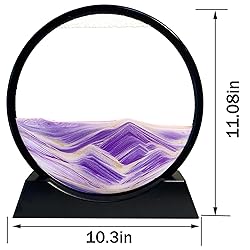 HYUGF Moving Sand Art Picture Decor, 3D Deep Sea