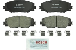 BOSCH BC1211 QuietCast Premium Ceramic Disc Brake Pad Set - Compatible with Select Pontiac Vibe; Scion iM, tC; Toyota Corolla iM, Matrix, Mirai, RAV4; FRONT