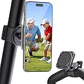 A2C Golf Gifts for Men 3-in-1 Magnetic Phone Holder for Golf Cart, Push Cart, Steering Wheel Phone Mount, Golf Cart Accessories for EZGO, Club Car, Yamaha, Icon, Golfers Essentials for Men Dad Husband
