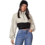 cropped pullover windbreaker