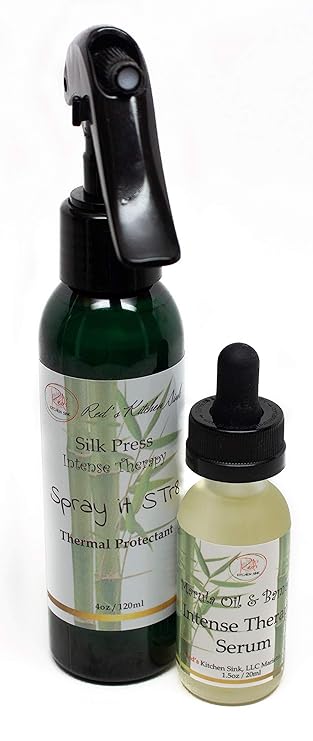 Amazon Com Silk Press Kit Spray It Straight Heat Protectant