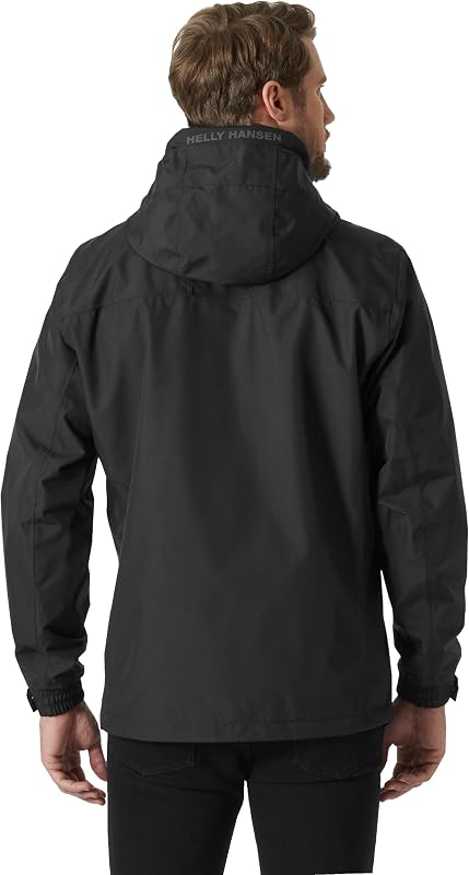 Herren Standard Dubliner Wasserdicht Winddicht Atmungsaktiv Regenmantel Jacke, 990 Schwarz, Medium