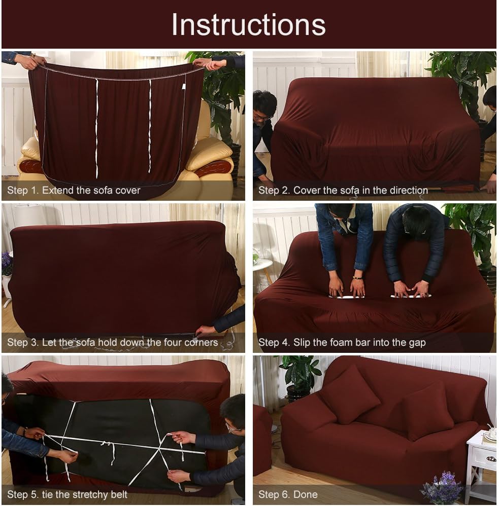 Hengweiuk Thick Sofa Covers - Image 5