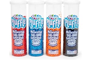 Educational Insights 1942B Playfoam Pluffle 4 Pack: Non-Toxic, Never Dries Out, Feel Good Fluffy Stuff