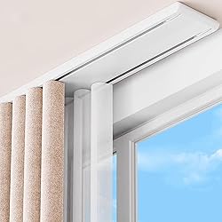 KUZRZNH Double Row Curtain Track Ceiling