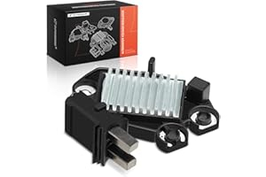 A-Premium Alternator Voltage Regulator Compatible with Ford Focus 2012-2016 2.0L, Fiesta 2011-2016 1.6L, B-Circuit 13.7 Vset