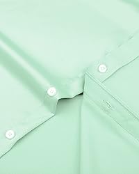 J.VER Men's Dress Shirts Solid Long Sleeve Stretch