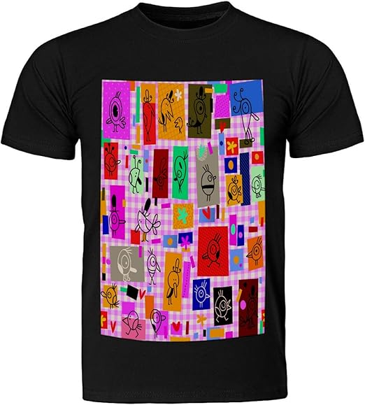 Men's ShortSleeve TShirt Cartoon Characters Amazon.co.uk Clothing
