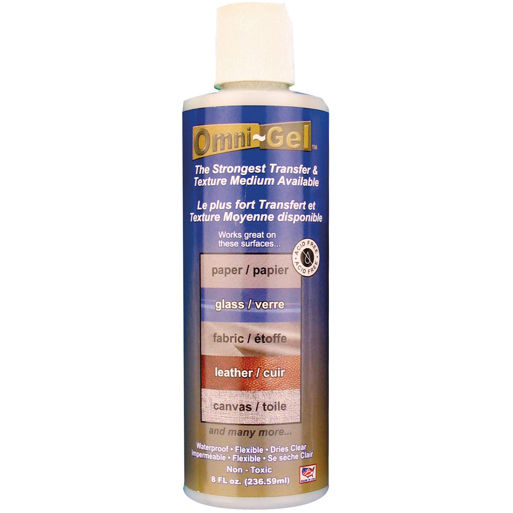 Speedball Art Products Transfer Medium Omni-Gel Transfer Medium-8 Oz