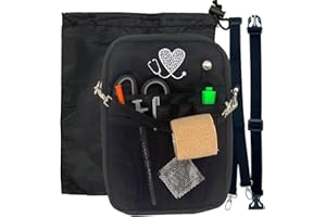 French KOKO Cute Nursing Fanny Pack with Medical Gear Pockets and BONUS Extension Strap Nurse Supplies Accessories Women Organizer Pouch Tool Belt Storage for Stethoscopes Supplies Pink