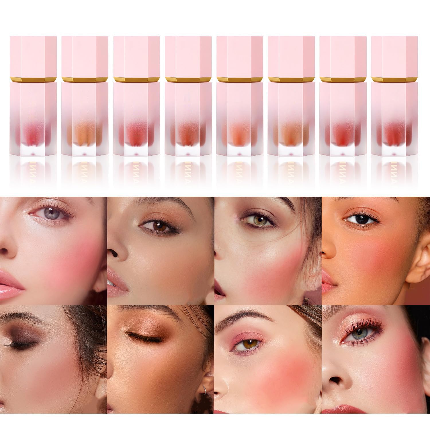 Cheek Gel Cream Liquid Blush Makeup