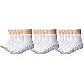 Dickies Men's 6 Pack Dri-Tech Comfort Quarter Sock