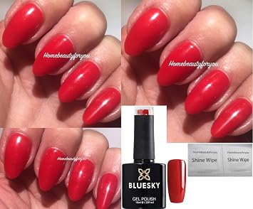 Bluesky Soak Off Gel Nagellack Hollywood Roter Teppich 80521