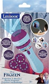 Lexibook Disney Frozen Story Projector Torch LTC050FZ Blue Purple 3 Discs view 4
