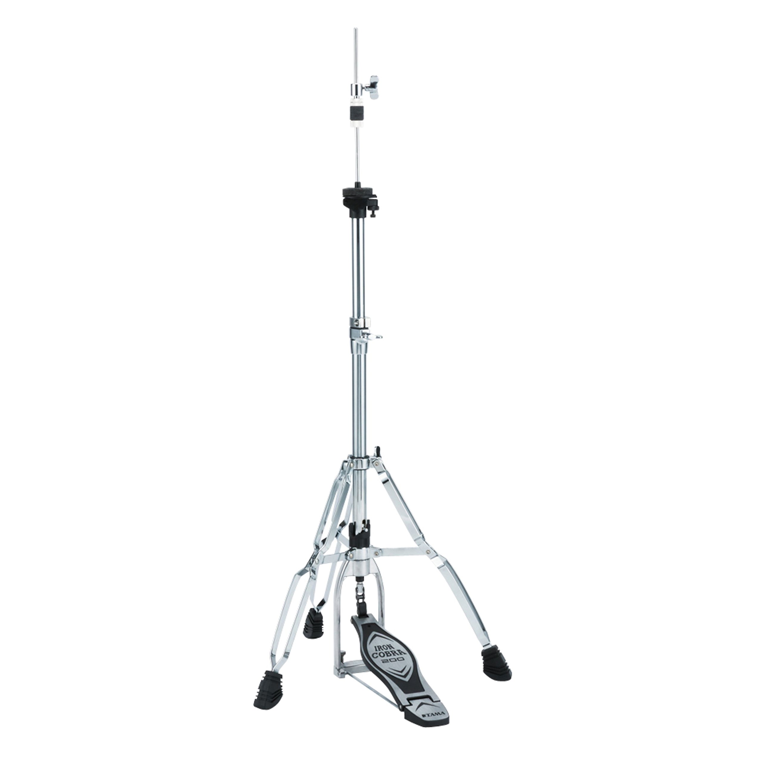 Tama HH205 Iron Cobra 200 Hi-Hat Stand - Double Braced Hi Hat Stand with 5-Way Tension Adjustment & Swivel Foot
