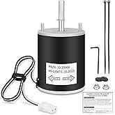 10-20968 RV Roof Vent Fan Motor Replacement 12V D-Shaft Exhaust Motor | Fits RV Vent Fans, Quiet Operation, High Airflow, Energy Efficient, Direct Fit OEM Replacement Motor