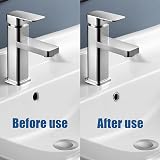 YHQZ 6 Pcs Sink Overflow Hole Covers Round Basin Trim Stopper Replacement view 4