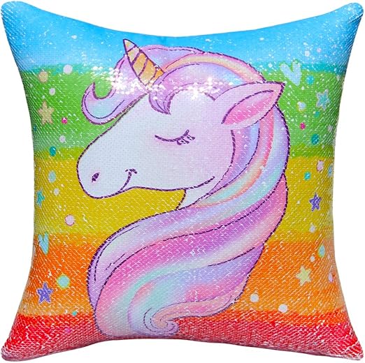 a unicorn pillow