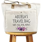 WCGXKO Mother’s Day Gift Grandma Birthday Gift Mother’s Day Merchandise Tote Bag Travel Bag For Grandma