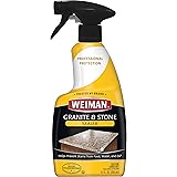 Weiman Granite Sealer and Protector for Granite Marble Onyx Travertine Limestone - Use On Countertops Floors Shower Stalls Fi