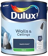 Dulux Walls & Ceilings Silk Emulsion Paint Sapphire Salute 2.5L view 2