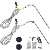 2-Packs iGrill Pro Meat Probe Replacement for Weber Grills,igrill, Connect Smart Grilling Hub,Washable,2.5mm Plug