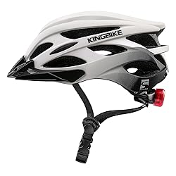 KINGBIKE Bike Helmet with USB Rechargeable Rear