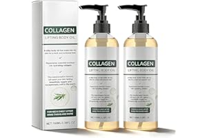 Collagen Lifting Body Oil, Hydrating Collagen Oil with Rosemary Firming Body Creme for Body & After Shower, Moisturizing Seru