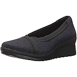 clarks women's wynnmere fox ankle wedge pump