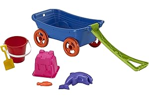 American Plastic Toys Beachcomber Wagon Set, Made in USA