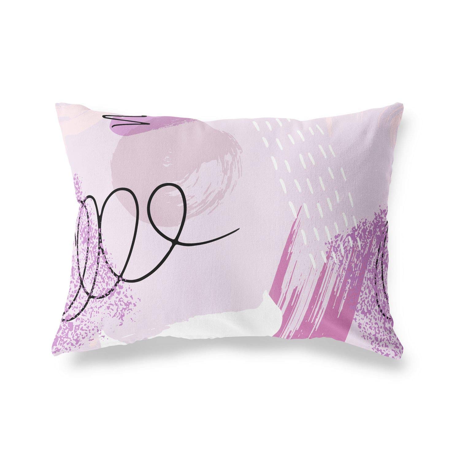 BonaMaison Decorative Cushion Cover, Random Pattern Throw Pillow Covers, Home Decorative Pillowcases for Livingroom, Sofa, Bedroom, Size: 45X60 Cm - Designed and Manufactured in Turkey