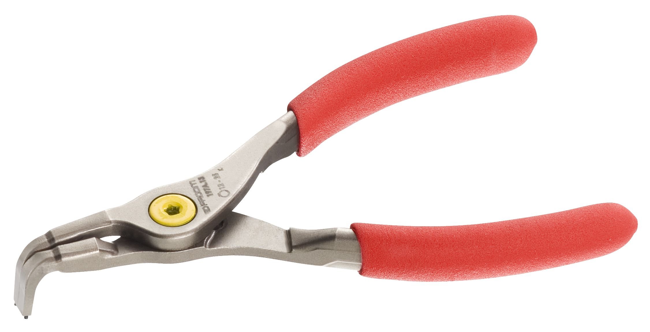 FACOM - Circlip Plier - 90° Openable Nozzle - 197G.13PB - Manual Hand Tool - Fine Spout - Opening Capacity Between 10 and 25 mm - Robust and Durable - Suitable for Professional Use