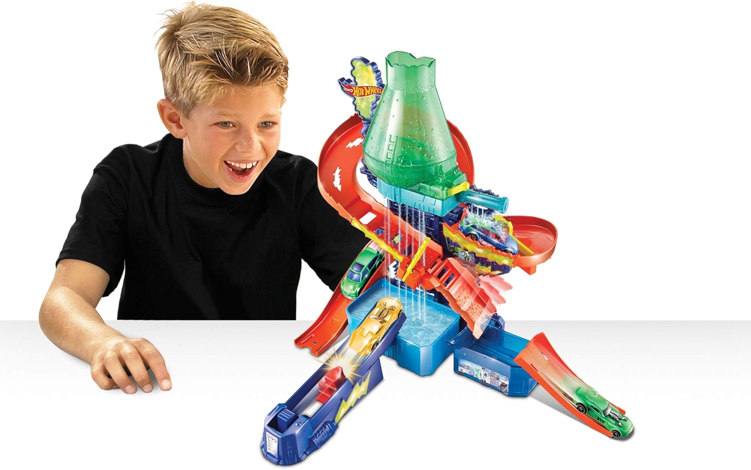 hot wheels color splash science lab